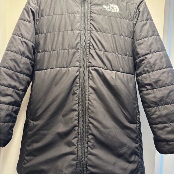 THE NORTH FACE Girls' Reversible Mossbud Swirl Parka Girls XS - Picture 3 of 7